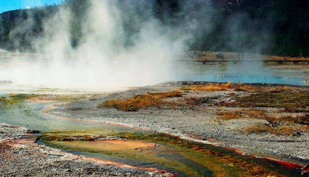 Parco di Yellowstone negli Stati Uniti