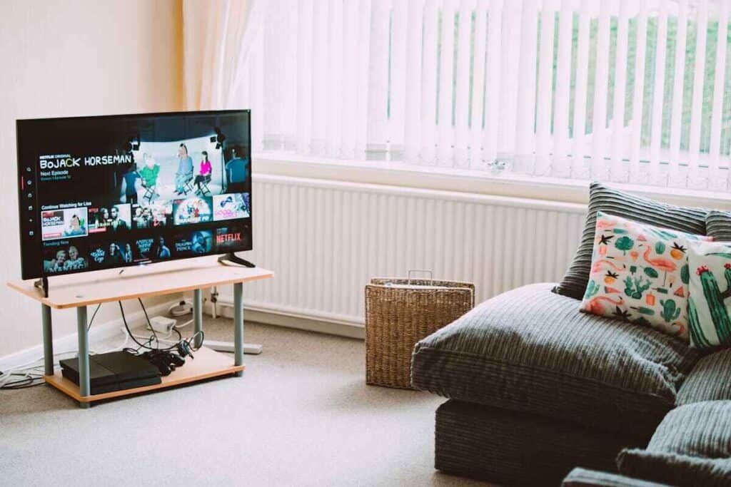 Hygge: un comodo angolo tv