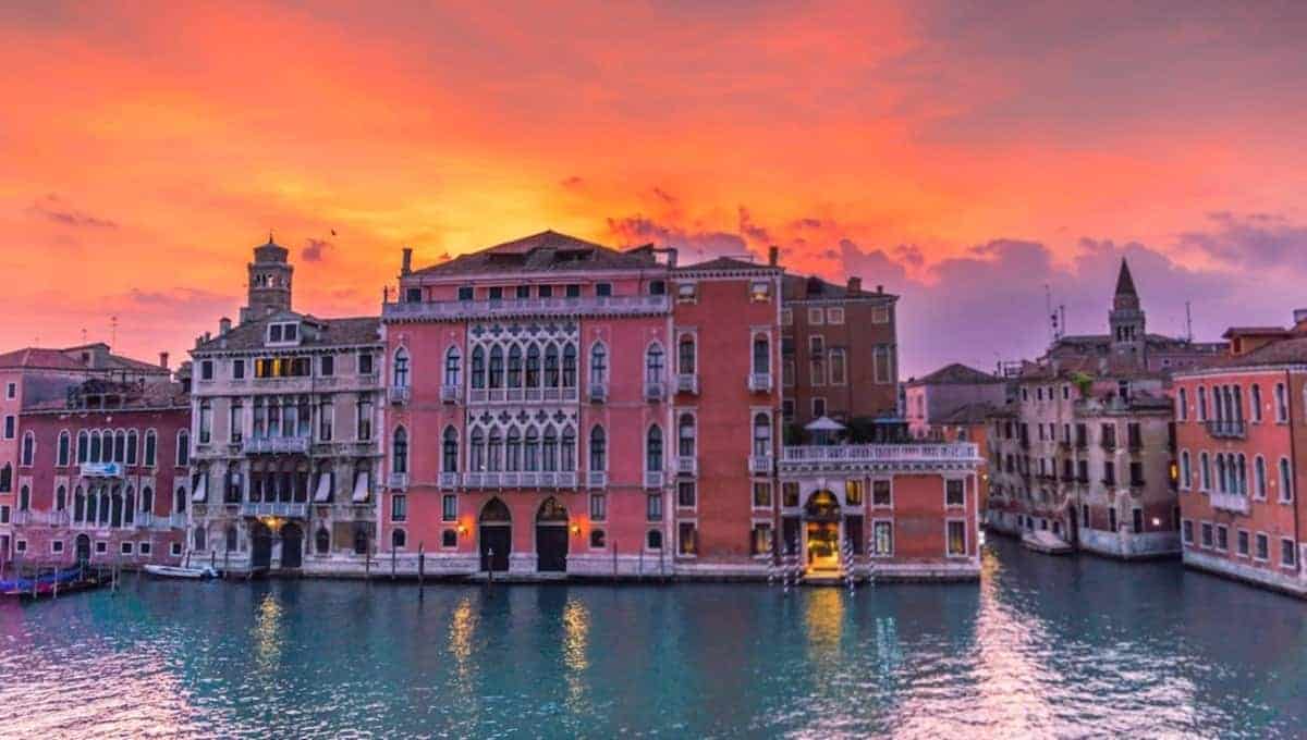 Venezia al tramonto