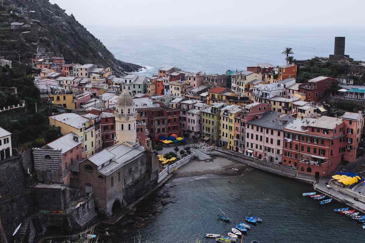 Borgo Office: il borgo di Vernazza dall'alto