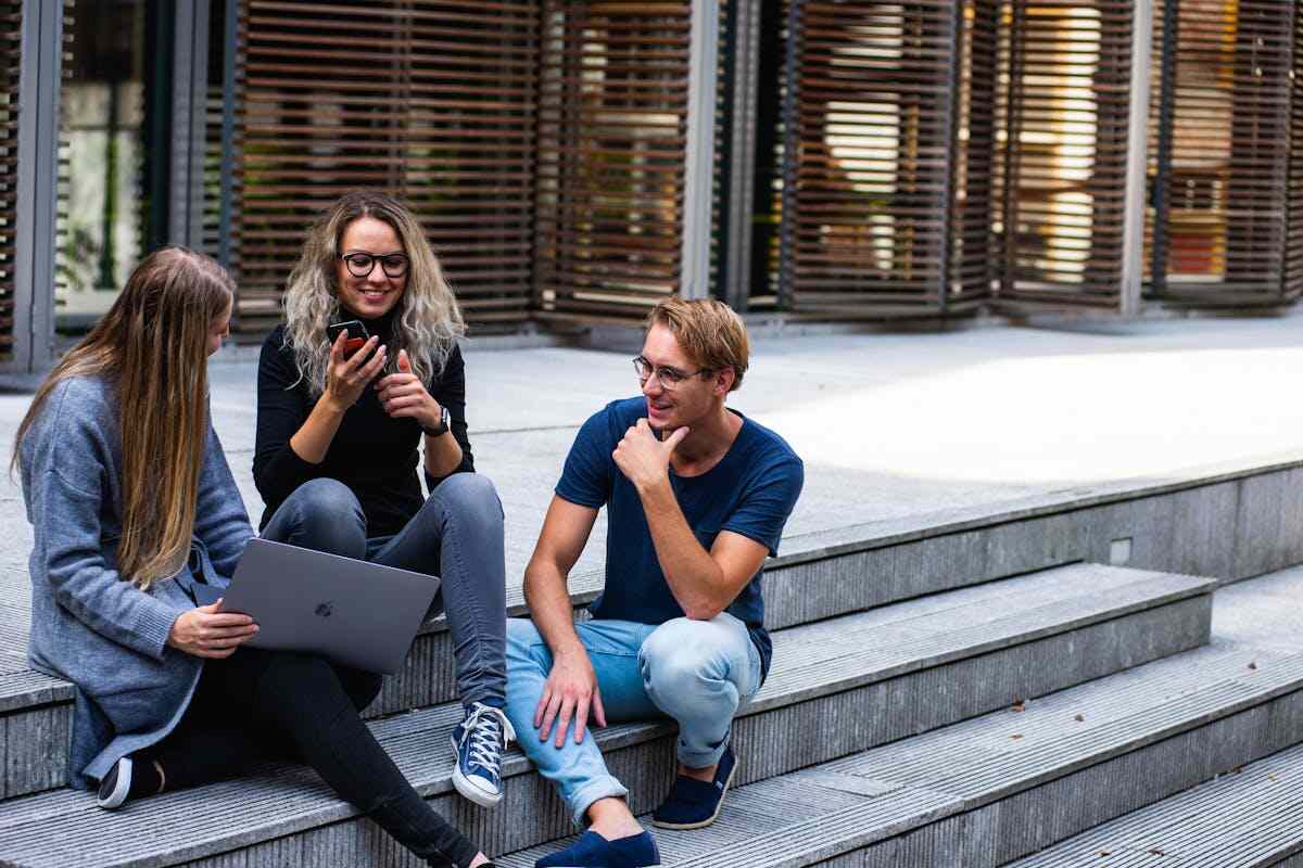 Università green: studenti di un campus